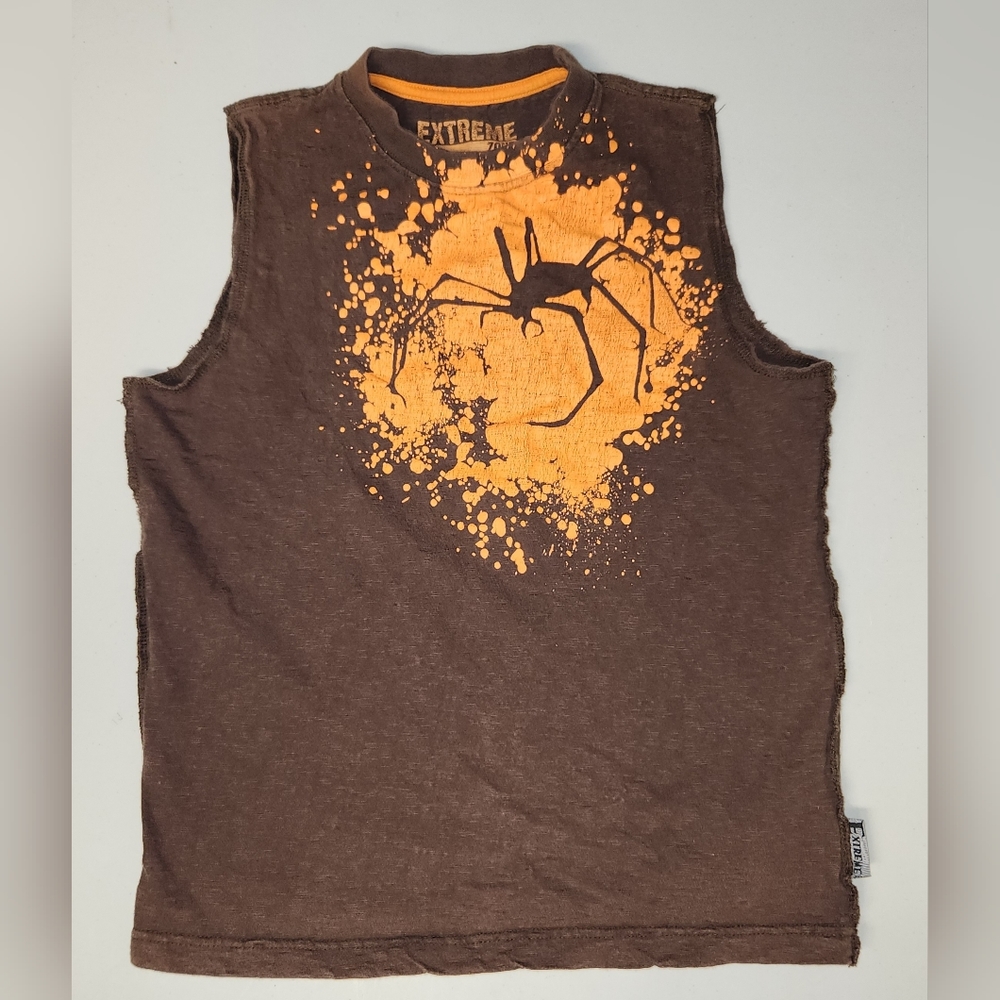 EXTREME ZONE - Graphic Tank Tee - Boys M